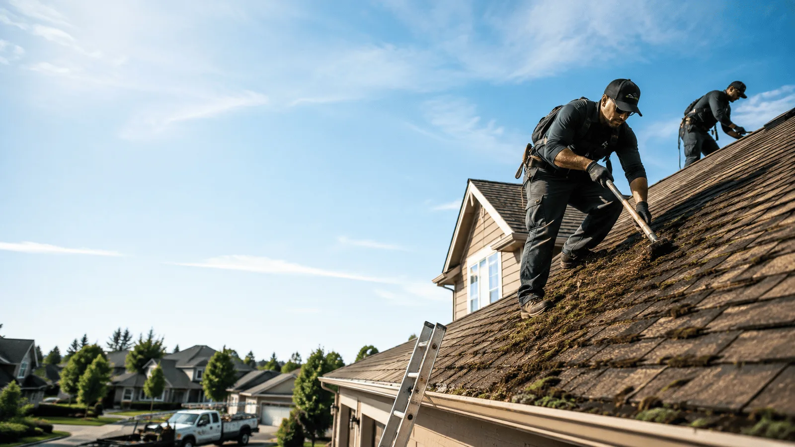 Roof Moss Removal in Hugo, MN near me